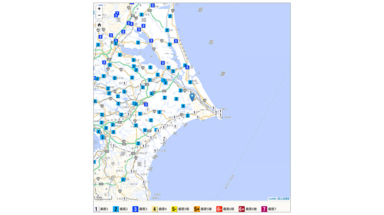 地震・津波情報