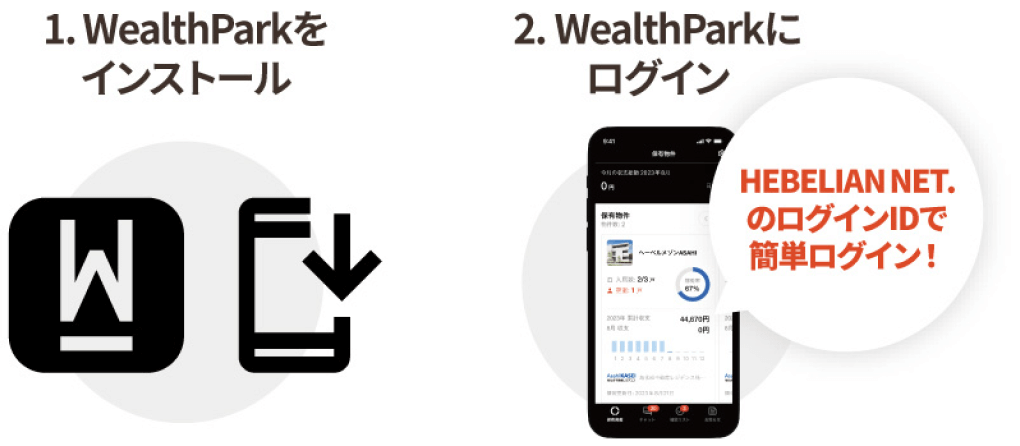 wealthpark app flow