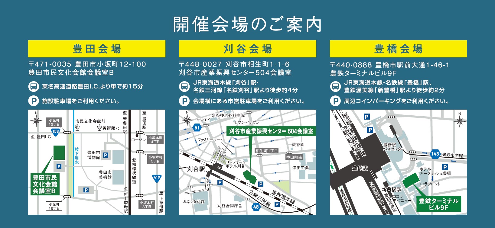 開催場所