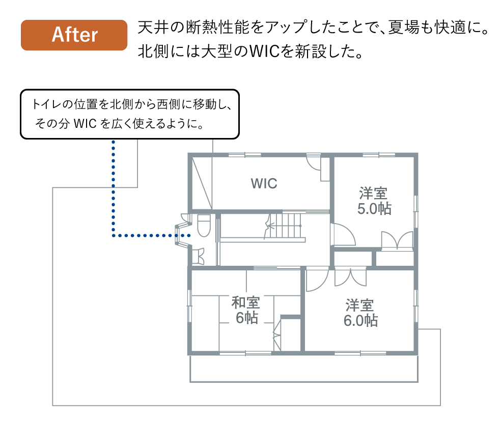 Afterの間取り図