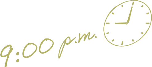 9:00 pm