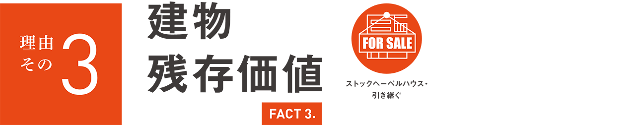 理由その3 建物残存価値