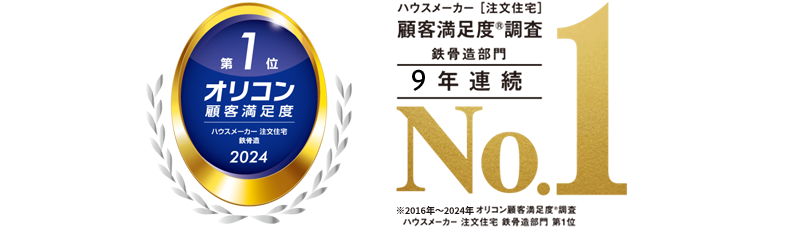 オリコン顧客満足度®調査 で幅広い世代から高い評価をいただいております。