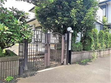 住宅 玄関門