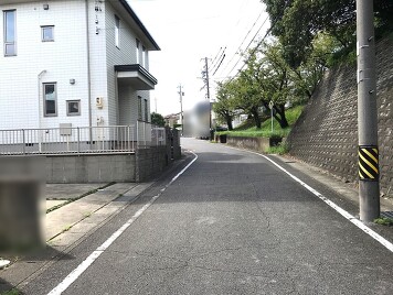 前面道路