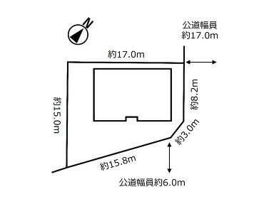 敷地概略図