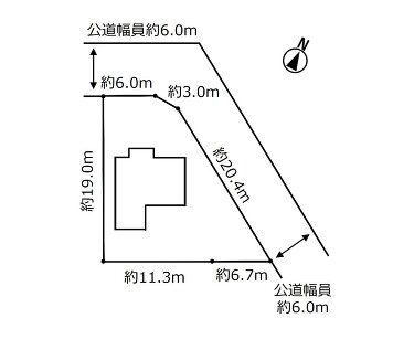 敷地概略図