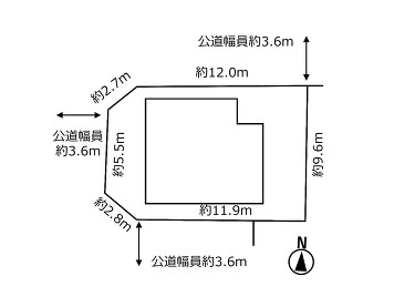 敷地概略図