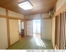 和室の南を望む