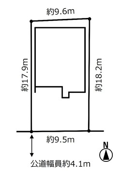 敷地概略図