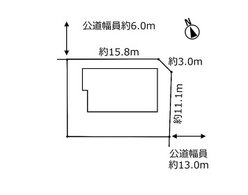 敷地概略図