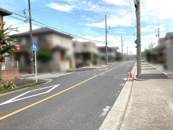 前面道路