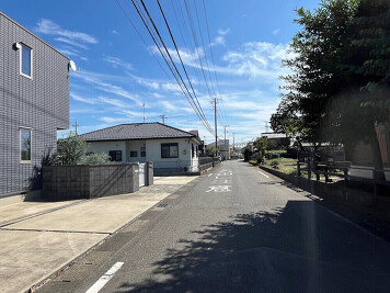 前面道路含む現地写真