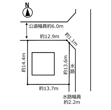 敷地概略図