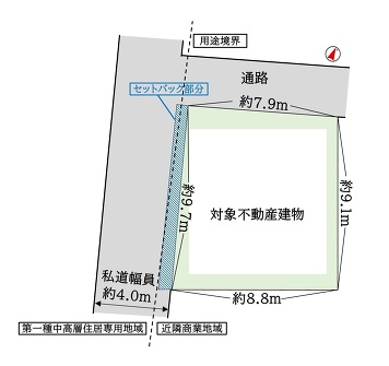 敷地図