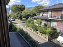 2階から北西方向に公園