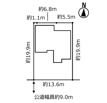 敷地概略図