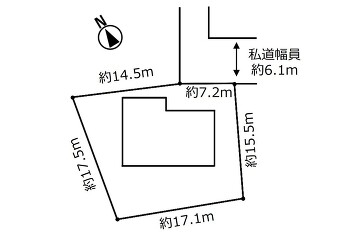 敷地概略図