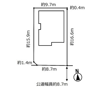 敷地概略図