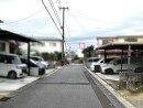 道路（南東から北西へ）