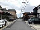 道路（北西から南東へ）