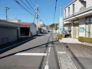 西側道路