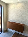 フロートタイプのお洒落な玄関収納