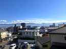 屋上から富士山が望めます