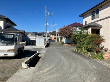 前面道路の様子