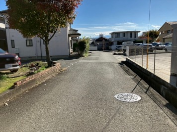 前面道路の様子