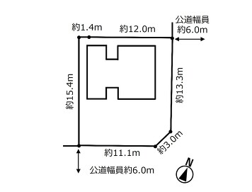 敷地概略図