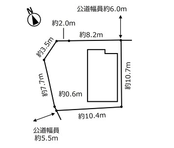 敷地概略図