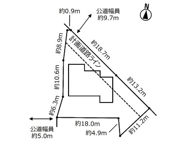 敷地概略図