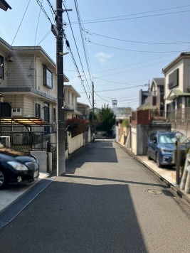 前面道路