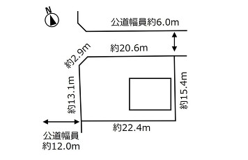 敷地概略図