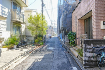 前面道路