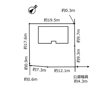 敷地概略図
