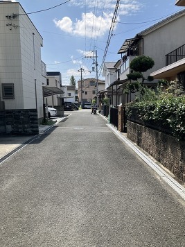 前面道路含む現地写真