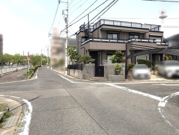 前面道路