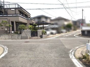 前面道路