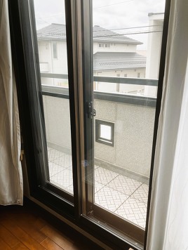 2階二重サッシ