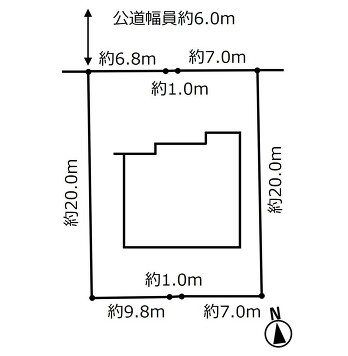 敷地概略図