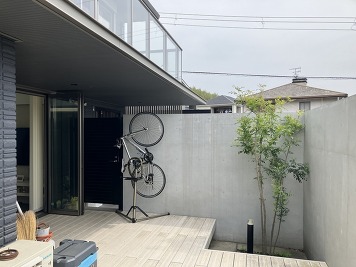 ウッドデッキ