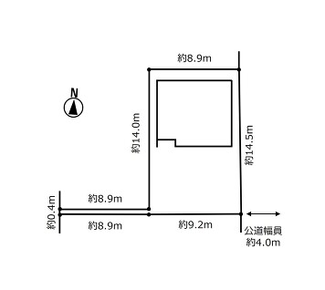 敷地概略図