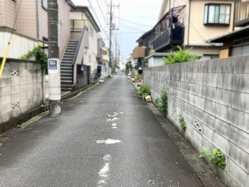 前面道路含む現地写真