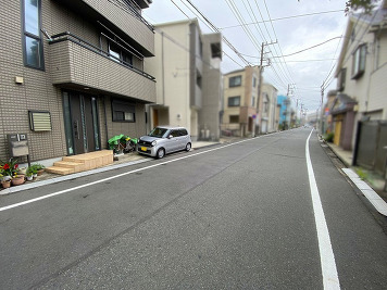 前面道路