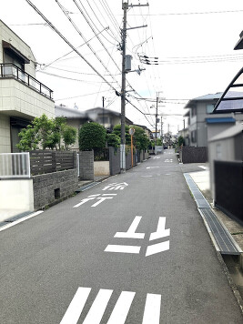 前面道路含む現地写真