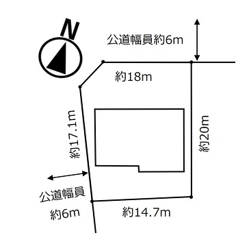 敷地概略図