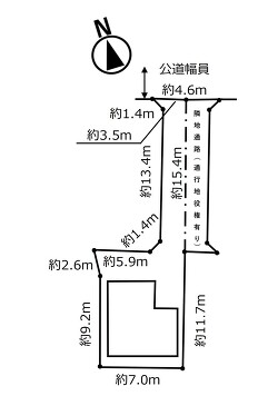敷地概略図