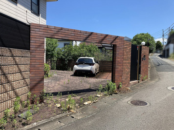 駐車場ゲート